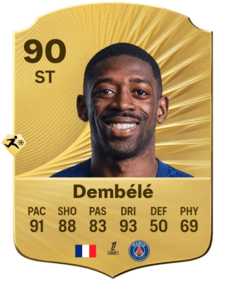 Ousmane Dembélé FC 26 card