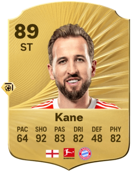 Harry Kane FC 26 card