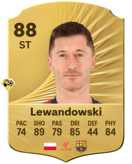 Robert Lewandowski FC 26 card