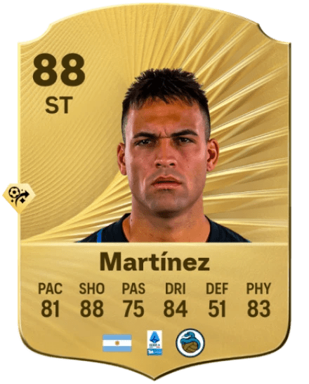 Lautaro Martínez FC 26 card